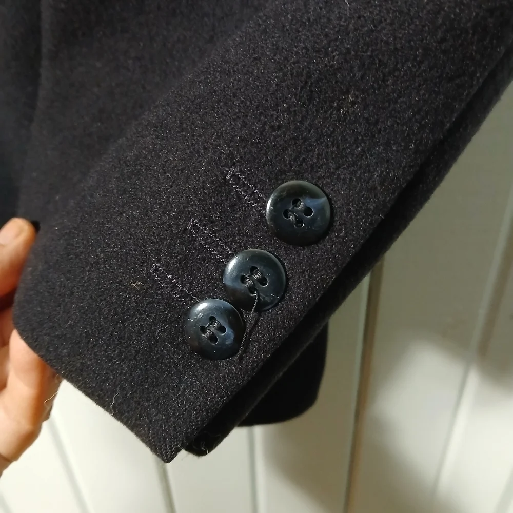 wool/cashmere blend academia blazer - Picture 4 of 10